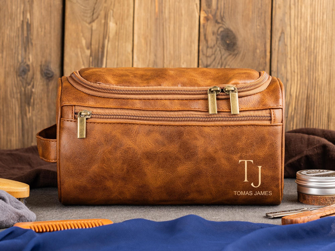 Leather Toiletry Bags: Travel in Style with Timeless Functionality