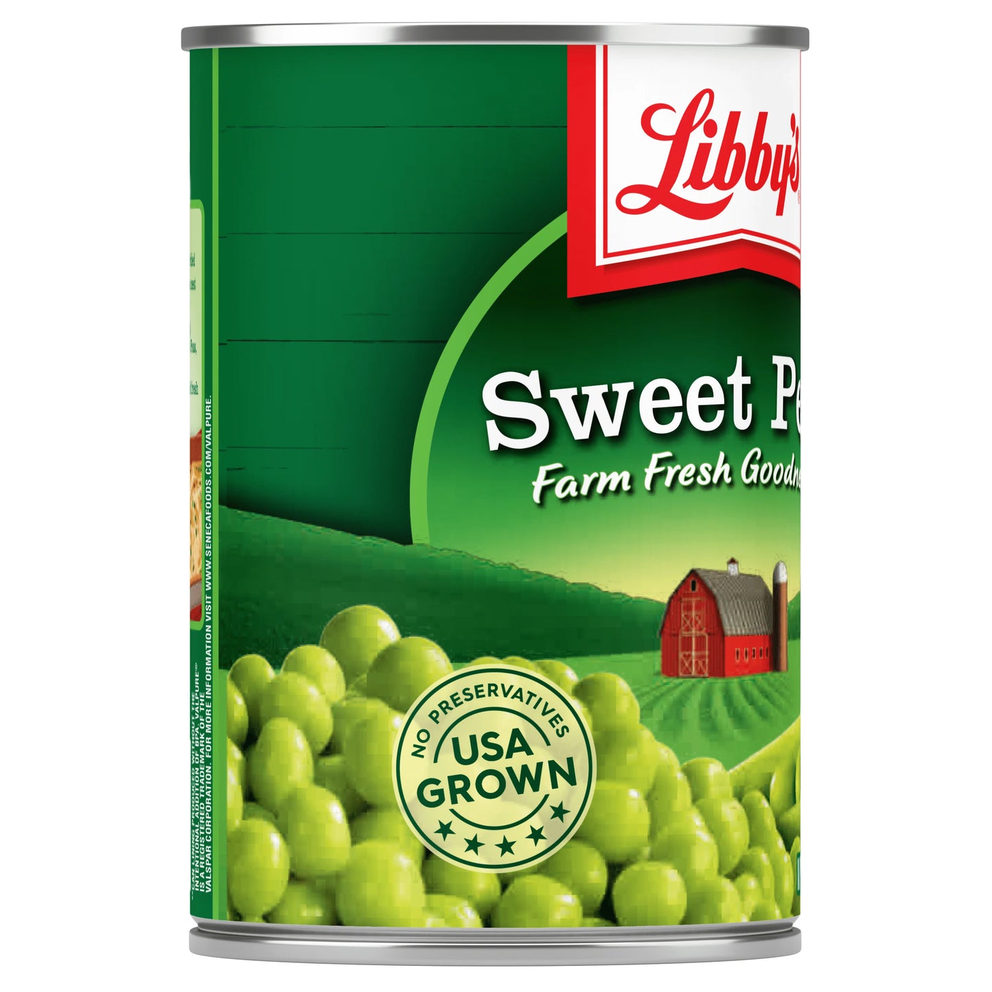 (12 Cans) Libby’s Canned Sweet Peas, 15 oz
