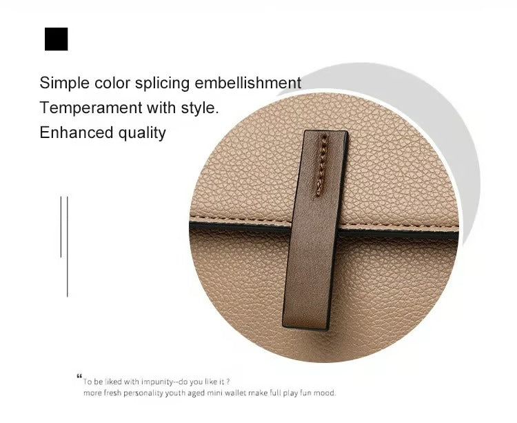 WLight Luxury Soft Leather Trendy and Versatile Crossbody Bag