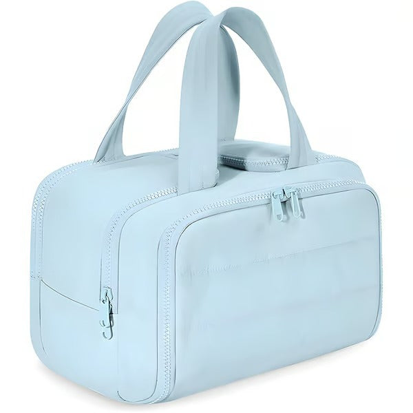 Large Capacity Wide-Open Travel Cosmetic Bag