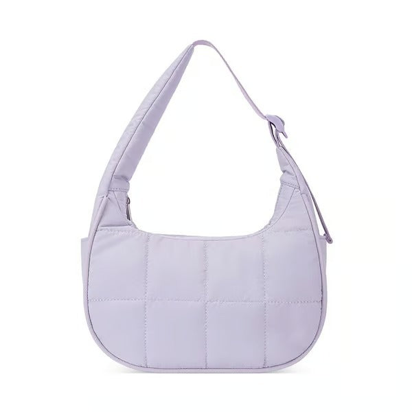 Lightweight Nylon Puffer Shoulder Bag for Women
