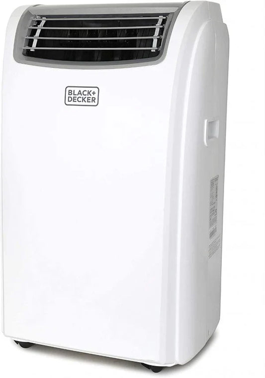 14,000 BTU Portable Air Conditioner with Heat and Remote Control, White
