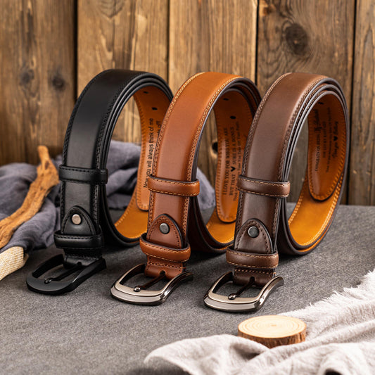 Personalized Mens Leather Belt, Custom Leather Belt for Dad, Christmas Gift for Boyfriend, Unique Gift for Husband, Anniversary Gifts Belt